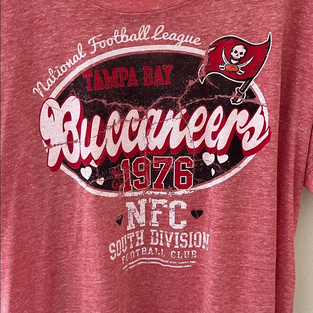 NFL Tampa Bay Buccaneers Red Tee